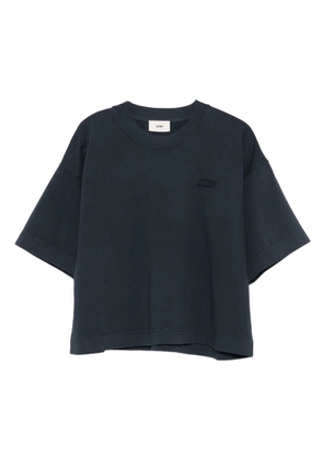 Autry embroidered-logo short-sleeve T-shirt - Blue