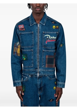 PATTA patchwork pocket denim jacket - Blue