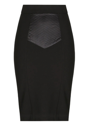 Dolce & Gabbana high-waisted midi skirt - Black