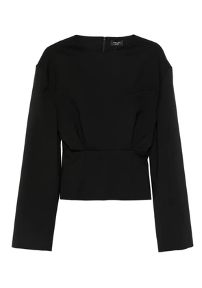 A.W.A.K.E. Mode round-neck top - Black