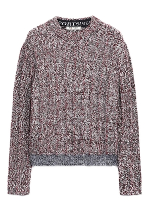 Ports 1961 logo-patch sweater - Red