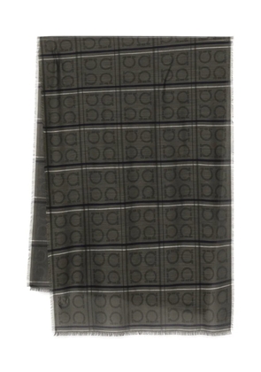 Ferragamo patterned scarf - Green