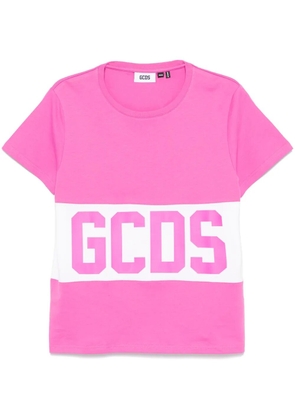 GCDS Band Logo T-shirt - Pink