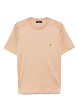 Stefano Ricci logo-plaque T-shirt - Neutrals