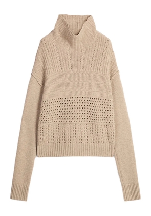 Ports 1961 cable-knit sweater - Neutrals
