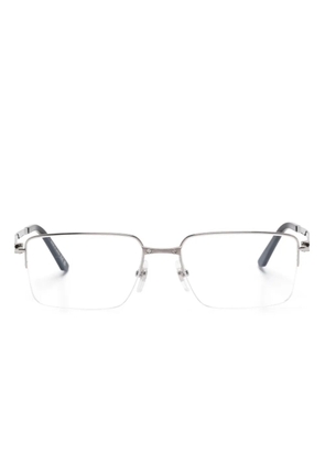 Cartier Eyewear rectangular-frame glasses - Silver