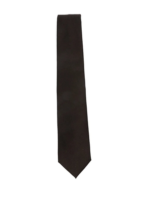 BIGI MILANO wool tie - Brown