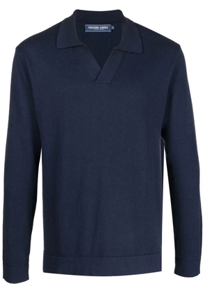 Frescobol Carioca knit polo jumper - Blue