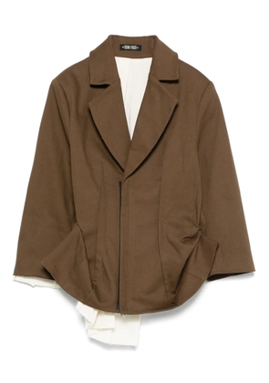 Elena Velez double-breasted jacket - Green