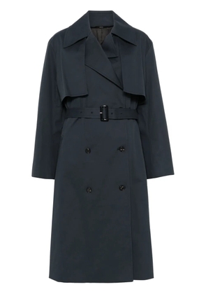 Paul Smith double-breasted trench coat - Blue