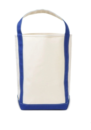 TEMBEA two-tone tote bag - White