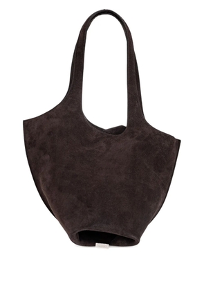 The Attico medium La Scoop shoulder bag - Brown