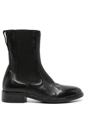 Moma leather boots - Black