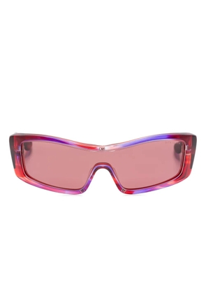 Dita Eyewear oversized-frame sunglasses - Red