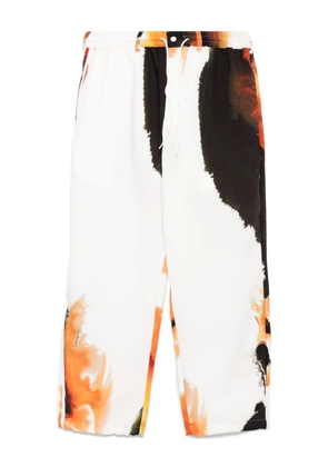 Y-3 x Yohji Yamamoto track pants - White