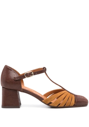 Chie Mihara 55mm Vudui pumps - Brown