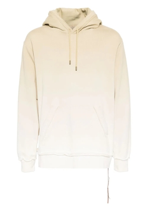 Mastermind World logo-print hoodie - Neutrals