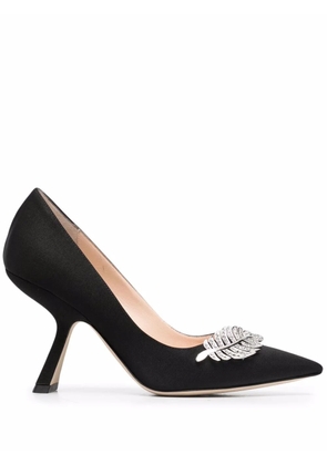 Nicholas Kirkwood MONSTERA 90mm pumps - Black