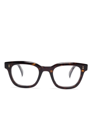 Dunhill square-frame glasses - Brown