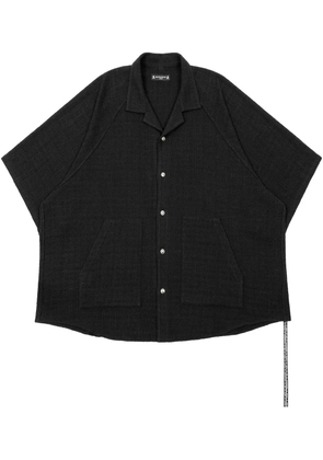 Mastermind Japan cotton shirt - Black