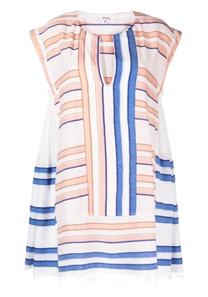 lemlem Eskedar stripe-pattern caftan dress - Multicolour