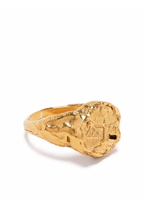Alighieri Libra signet ring - Gold