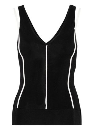 3.1 Phillip Lim V-neck striped tank top - Blue