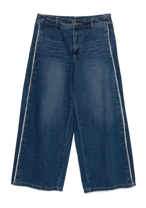 SONGZIO wide-leg flare-cut jeans - Blue