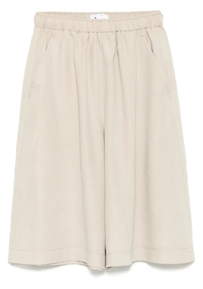 izzue tailored shorts - Neutrals