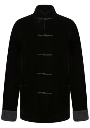 Shanghai Tang velvet Tang jacket - Black
