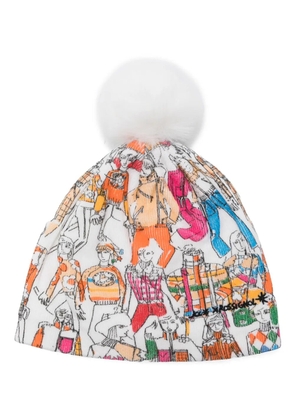 Rossignol x JCC Missy beanie hat - White