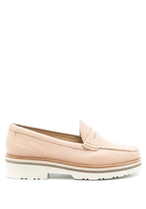 Sarah Chofakian Verona leather loafers - Neutrals