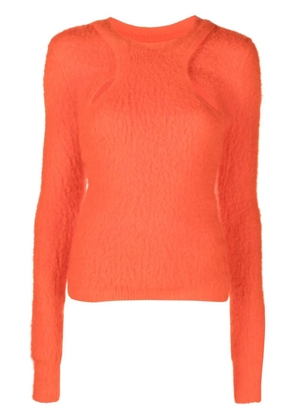 ISABEL MARANT Alford cut-out jumper - Orange