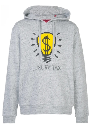 Mostly Heard Rarely Seen 8-Bit Bulb jersey hoodie - Grey