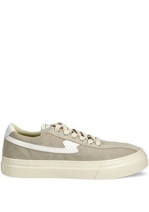 Stepney Workers Club suede leather stripe sneakers - Grey