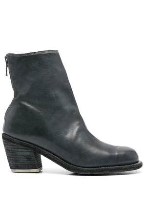 Guidi 70mm leather ankle boots - Blue