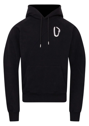 HELIOT EMIL carabiner-detail hoodie - Black