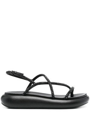 Ash Ash Vera rhinestone-embellished sandals - Black