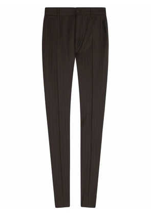Dolce & Gabbana pinstriped tailored trousers - Black