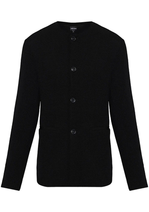 Giorgio Armani single-breasted jacket - Black