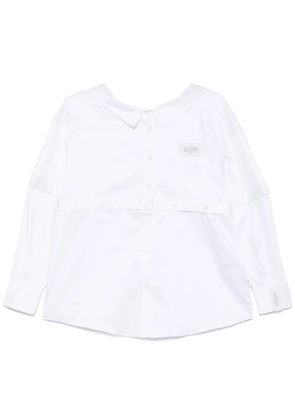 Rokh Multi-Button Broken shirt - White