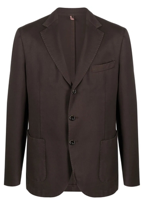 Dell'oglio Vesuvio double-breasted blazer - Brown