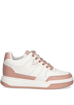 GUESS USA panelled sneakers - White