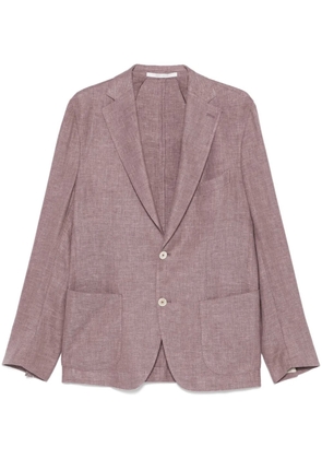 Eleventy single-breasted blazer - Purple