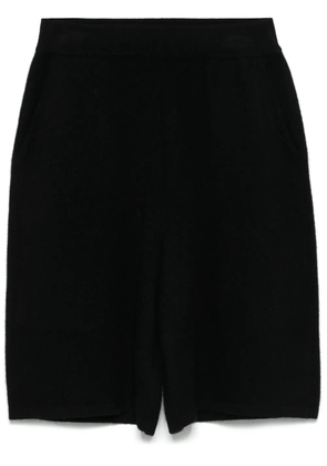 Frenckenberger cashmere shorts - BLACK