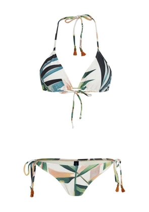 Lygia & Nanny Maya printed bikini set - White