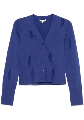 JW Anderson cut-out cardigan - Blue