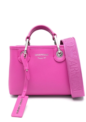 Emporio Armani logo-detail shoulder bag - Pink