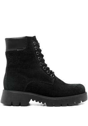 Hogl Harvest lace-up chunky-sole combat boots - Black