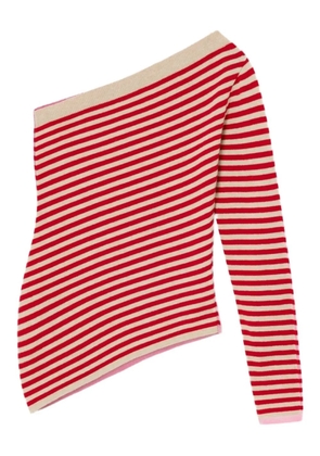 Gimaguas Diana striped top - Red